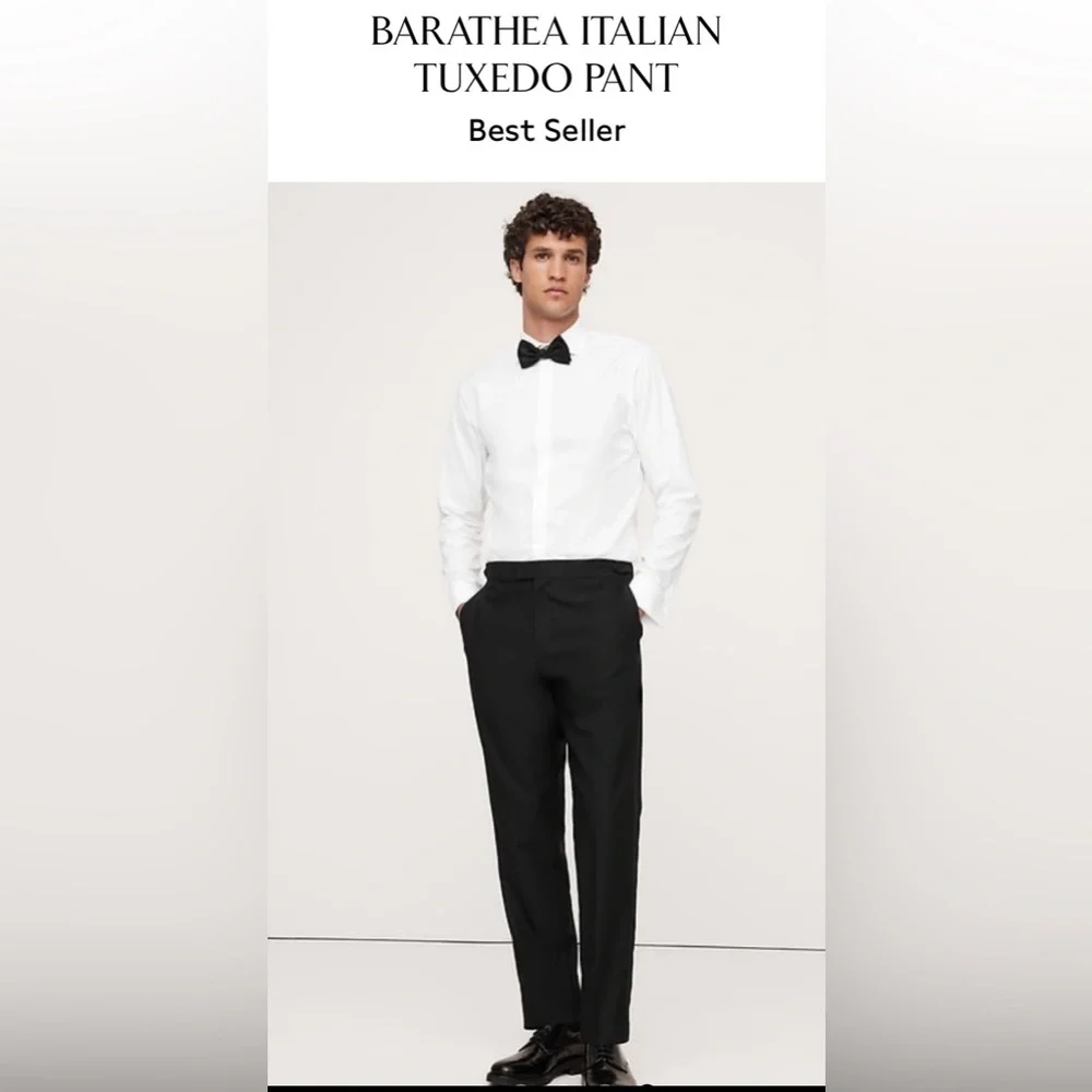 BANANA REPUBLIC BARATHEA ITALIAN TUXEDO PANT